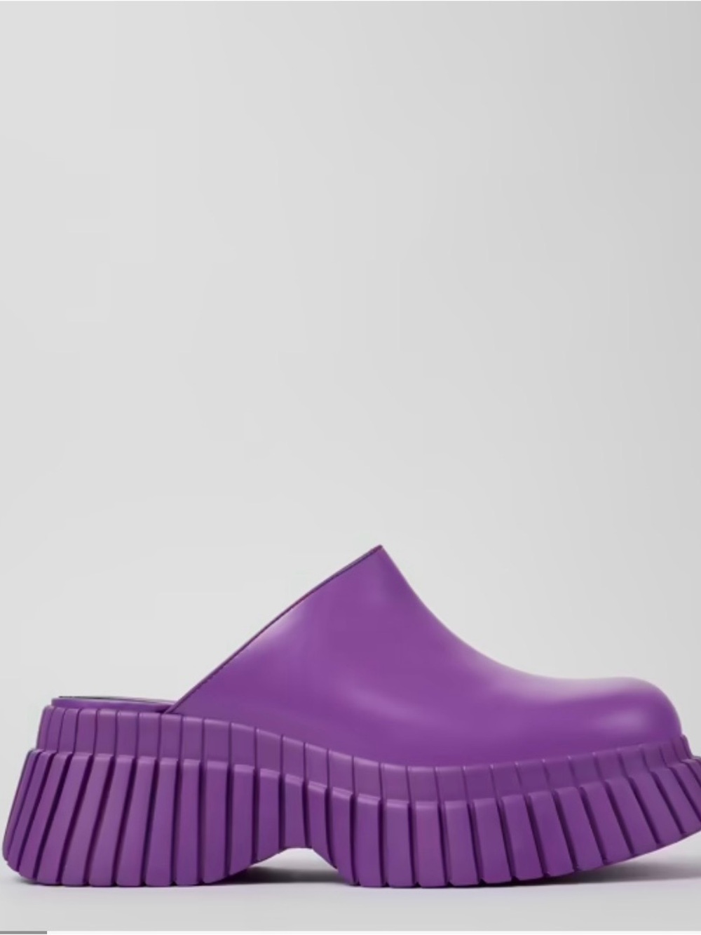 Camper BCN Purple Platform Clog